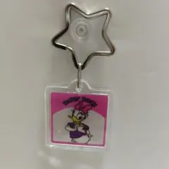 ディズニー デイジーダック アクリルキーホルダー 星型ナスカン
