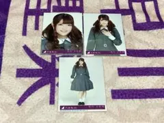 前乃木坂46 松村沙友理 生寫真 封入 命是美麗的 3種全套