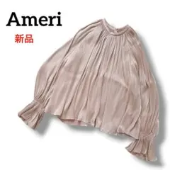 Ameri vintage　2WAY SOFT VOLUME BLOUSE