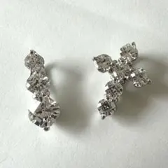 クロスフォー ペンダントトップ 2点セット　SILVER 925