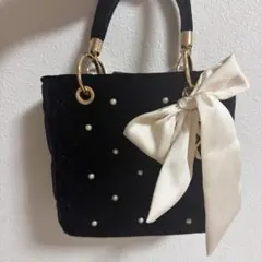 ナイスクラップ チャーム付きキルティングミニバッグ バッグ