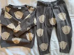 【最終値下げ】H&M クマ柄ニットセット EUR80 9~12m