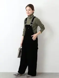 2025年最新】カラー：ブラック系 サロペット・オーバーオール