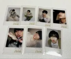 なにわ男子　I Wish 通常盤　特典　チェキ風クリアソロカード