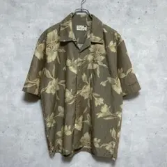 n*4様 【RIP CURL】リップカール アロハシャツ L アースカラー 総柄のサムネイル