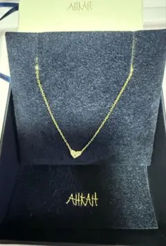 最終値下】AHKAH ハートパヴェネックレス k18 ダイヤモンド 2025年最新