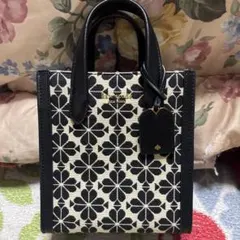 未使用品　kate spade フラワーパターン ミニハンドバッグ　2way
