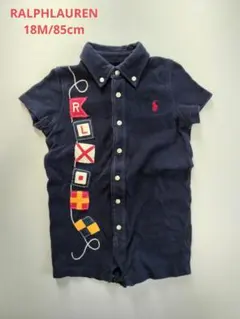 ラルフローレン　85cm　半袖ロンパース　ポロシャツ