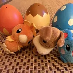 ポケモンのタマゴ　ぬいぐるみ3体