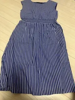 ストライプ柄　ノースリーブワンピース　closet storyのサムネイル