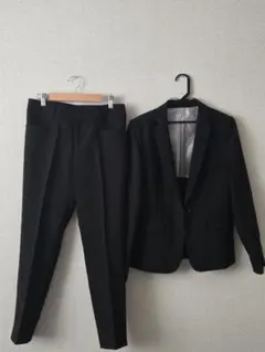 TOPVALU パンツスーツ上下 9AR （9号）ブラックのサムネイル
