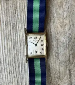 Lord Elgin 手巻き時計 14KGF スクエアケースのサムネイル