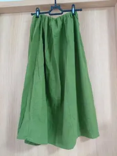 s*o様 グリーン ロングスカート Sサイズ