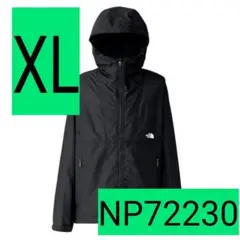 黒　　XLサイズ　NP72230　ノースフェイス コンパクトジャケット 　新品