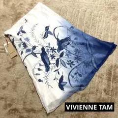 新品ヴィヴィアンタムVIVIENNE TAMシルクシフォンセミフレアスカートのサムネイル