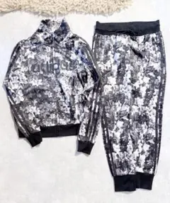 adidas NEO アディダス ネオ花柄 トラックジャージ上下セット 総柄