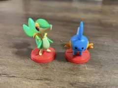 チョコエッグ　ポケモン　旅立ちの３匹　ツタージャ・ミズゴロウセット
