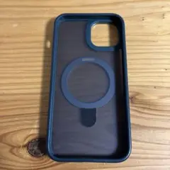 ダークブルー MagSafe対応 iPhone14 ソフトケース