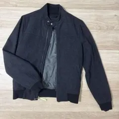 【クリーニング済】BANANA REPUBLIC ダークグレー ジャンパー XS