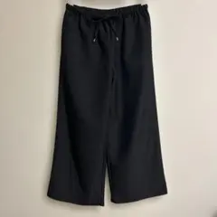 AMERICAN HOLIC ブラック ワイドパンツ M