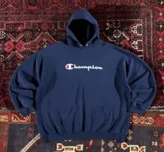 champion チャンピオン プルオーバー パーカー ネイビー 3XL