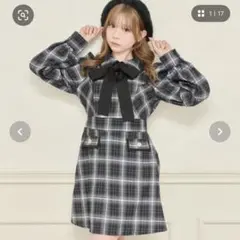 apres jour ツイードミニワンピース+ ツイードショートジャケット