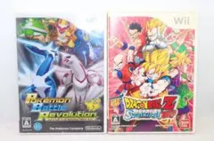 【Wii】ソフト 2点 ポケモンバトルレボリューション/ドラゴンボールZ ネオ