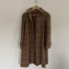 MAYHO チェック柄 ロングコート 42