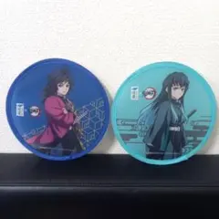 綾鷹 降りたたみうちわ 鬼滅の刃 冨岡義勇 時透無一郎 2枚セット