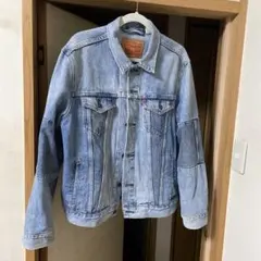 Levi's 再構築デニムジャケット　美品　男　女　兼用 良いサイズ