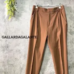 ガリャルダガランテ　スラックス　テーパードパンツ　センタープレス　綺麗め　XL