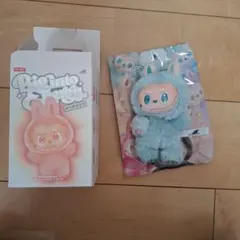 ラブブ　ぬいぐるみ　グリーン　ポップマート購入品