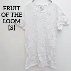 1点物❗️FRUIT OF THE LOOM 【S】ホワイト Tシャツ 半袖