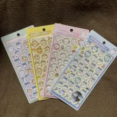 【正規品】ちいかわ ボンボンドロップシール 第1弾 4種 コンプリートセット