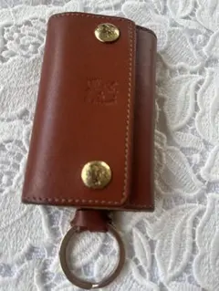 イルビゾンテ キーケース ブラウン 本革 6連 レザー IL BISONTE