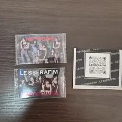 LE SSERAFIM UNFORGIVEN タレントカードセット