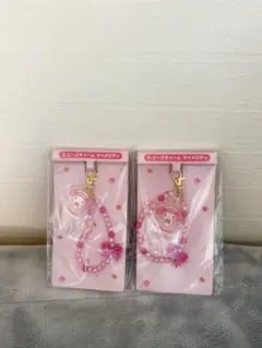 サンリオくじ マイメロディ− アクリルキャラクターキーホルダー2個セット
