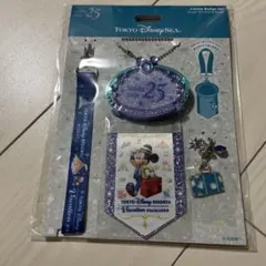 ファンダフルディズニー ジュビリーバッジ チャーム リボン 東京