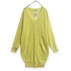 【アースミュージックエコロジー】新品☆size F Vネックロングセーター