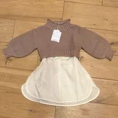 新品　アプレレクール　ワンピース　80cm