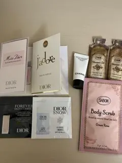 Dior ディオールシャネルCHANEL香水サボン試供品サンプルSABON