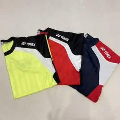 YONEX 練習着 3枚セット ユニセックスMサイズ