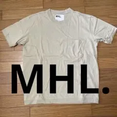 MHL. MARGARET HOWELL ポケットTシャツ ベージュ Lのサムネイル