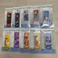 み*ち様 プロセカ × あんスタ チケット風アクリルキーチェーン 10種セット