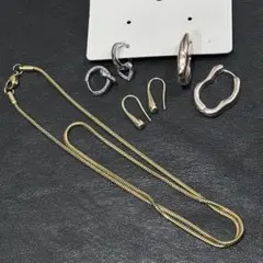 ピアス ネックレス セット