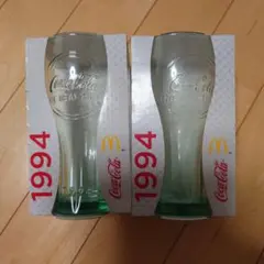 未使用・箱付】マクドナルド コカコーラグラス 1994 グラス - メルカリ