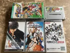 ゲームソフト4本セット PSP/SFC