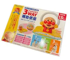 アガツマ　アンパンマン 3WAY補助便座 おしゃべり＋メロディ付きのサムネイル
