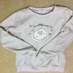 すみっコぐらし　ねこ　トレーナー