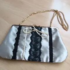 Par Avion アイボリー クラッチバッグ